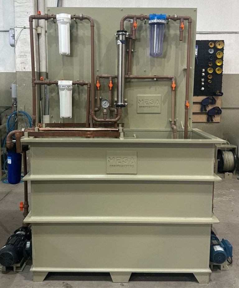 Tanque de Verniz Cataforese